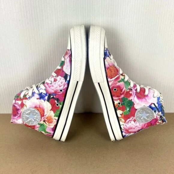 Converse Heart of the City Chuck 70 Floral High Top Paris Marquis Mills 9.5 11.5 - Picture 7 of 16
